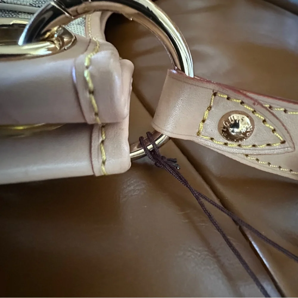 Stylish Damier Asur Checkered Shoulder Bag - Picture 9 of 16